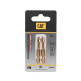 Pair of Phillips PH2X50 bits for CAT impact screwdriver